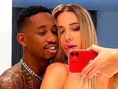 Negro, Rubia, Mamada, Estilo perrito, Interracial, Tetas naturales, Adolescente, Tetas
