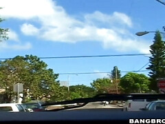 Blond, Rondborstig, Classisch, Diep in de keel, Lul, Hd, Buiten, Tiener