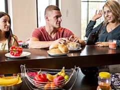 素人, デカ尻, デカパイ, フェラチオ, バック, 女 人男 人, ガリガリ, ティーン