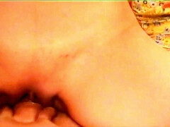 Amateur, Tir de sperme, Queue, Hard, Seins naturels, Chatte, Rousse roux, Suçant