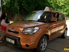 デカパイ, フェラチオ, 巨乳な, ハードコア, アウトドア, オマンコ, オッパイの, 濡れ