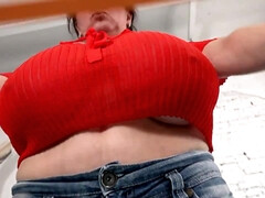 Grote mammen, Rondborstig, Huisgemaakt, Moeder die ik wil neuken, Moeder, Natuurlijke tieten, Pools, Tieten likken