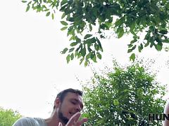 Gehörnter ehemann, Tschechisch, Europäisch, Hardcore, Im freien, Pov, Titten