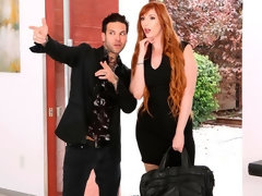 Grosser arsch, Grosse titten, Hundestellung, Fingern, Handjob, Masturbation, Milf, Rotschopf