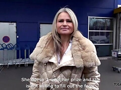Auto, Tschechisch, Hardcore, Milf, Orgasmus, Öffentlich, Muschi, Stiefmutter