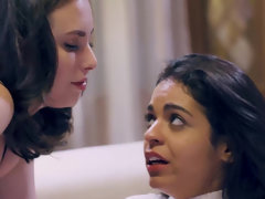 Noire, Classique, Exam, Première fois, Hard, Fille latino, Timide, Plan cul à trois