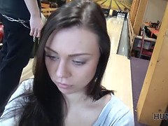 Sucer une bite, Brunette brune, Cocu, Petite amie, Hd, Pov, Réalité, Adolescente