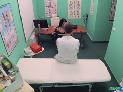 Arsch, Arzt, Aufs gesicht abspritzen, Fetisch, Fingern, Büro, Muschi, Uniform