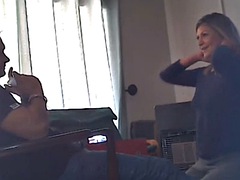 Verga grande, Rubia, Mamada, Atrapados, Engañando, Sexo duro, Adolescente, Voyeur