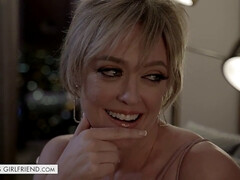 お尻, デカ尻, デカパイ, ブロンド, 下着, 母, オマンコ, 義母