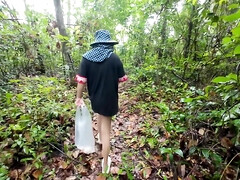 素人, アジア人, カワイイ, 女, 自家製, アウトドア, 公共, ティーン