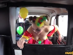 Driver Fucks Cute Valentine Clown