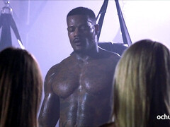 Verga grande, Tetas grandes, Rubia, Morena, Cuadrupleta, Grupo, Hd, Interracial