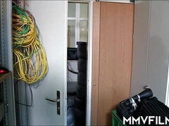 Anal, Cul, Gros cul, Gros seins, Sucer une bite, Allemand, Lunettes, Mère que j'aimerais baiser