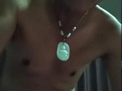 Aziatisch, Chinees, Homo, Handbeurt, Masturbatie