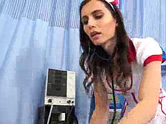 フェラチオ, イく瞬間, 医者, 手コキする, オナニー, 看護婦, シーメール