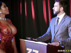 Auction Cock for MILFs Romi Rain and Moriah Mills