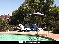 茶髪の, 巨乳な, ハードコア, Hd, ラティーナ, 小柄, ティーン, オッパイの