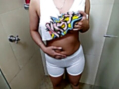 Amateur, Gros cul, Grosse bite, Tir de sperme, Pieds, Spandex