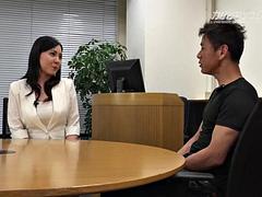 Uncensored Former female announcer from the local station makes his first appearance! Part 2 Miyuki Ojima