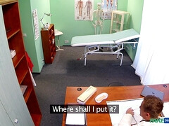 Amateur, Cul, Sucer une bite, Tromperie, Médecin, Branlette thaïlandaise, Bureau, Voyeur