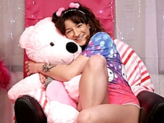 Schlafzimmer, Fingern, Masturbation, Zierlich, Dürr, Solo, Entkleiden, Titten