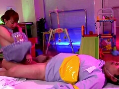 Aziatisch, Rondborstig, Compilatie, Sperma in gezicht, Japaans, Natuurlijke tieten, Slet, Trio