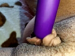 POV Teen Brunette Dripping Pussy & Swollen Clit Shaking from Intense Vibrator Orgasm