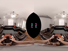 Tridimensionnel, Grosse bite, Sucer une bite, Brunette brune, Bulgare, Fille latino, Pov, Réalité