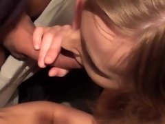 Blonde bitch riding fantastic peckers in this close up scene