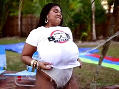 ぽっちゃり, デカパイ, 気狂い, フェティッシュ, オナニー, 裸, オッパイの, ユニフォーム