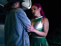 Sweethearts Episode 2 Small Hands, Aubree Valentine, Lily Lou - Redhead and Brunette fucked in Camper RV