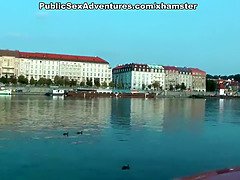 Mooi, Blond, Pijpbeurt, Rondborstig, Hd, Nudist, Kut duiken, Russisch