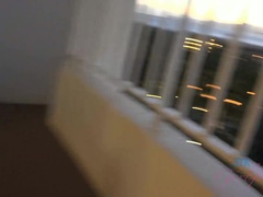 Enthousiasteling, Badkamer, Strand, Pijpbeurt, Vriendin, Naakt, Gezichtspunt, Openbaar