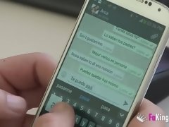 素人, 茶髪の, カップル, キス, オナニー, 自然山雀, 剃毛, スペイン人