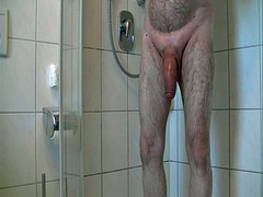 Amateur, Grosse bite, Homosexuelle, Douche
