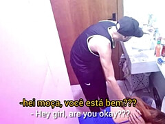 Amateur, Sucer une bite, Fétiche, Doigter, Exhib, Public, Rousse roux, Maigrichonne