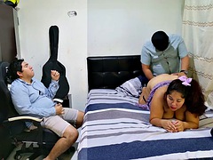 Большие сиськи, Кончили внутрь, Секс без цензуры, Латиноамериканки, Мексиканки, Наездница, Сиськи, Жена