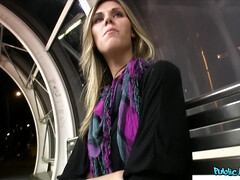 素人, ブロンド, フェラチオ, バック, 手コキする, アウトドア, ハメ撮り, 公共