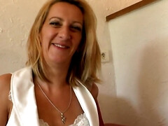 Anaal, Grote mammen, Blond, Sperma shot, Rijpe lesbienne, Alleen, Kousen, Tieten likken