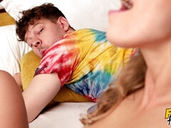 Chica, Rubia, Mamada, Ffm, Hotel, Coño, Tatuaje, Tetas