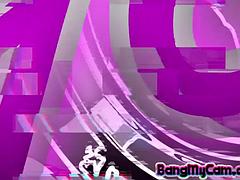 Amateur, Nana, Gros seins, Brunette brune, Coréenne, Masturbation, Nénés, Jouets