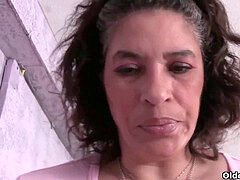 アメリカ人, ぽっちゃり, 熟年, 淫乱熟女, 母