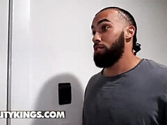 Grote mammen, Blond, Pijpbeurt, Hardcore, Hd, Naakt, Realiteit, Trio