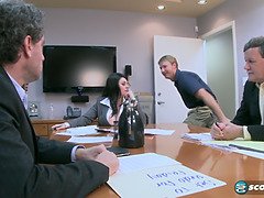 Большие сиськи, Минет, Брюнетки, Семяизвержение, Черненькие, Хд