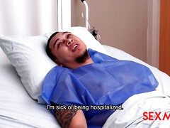 18 jaar, Sperma in mond, Hardcore, Hd, Verpleegster, Spaans, Tiener, Trio