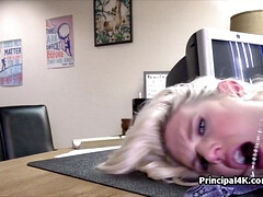 Blonde, Sucer une bite, Queue, Hard, Hd, Mère que j'aimerais baiser, Espionne, Voyeur