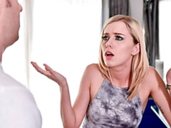 お尻, 黒人, ブロンド, フェラチオ, バック, 異人種間, ティーン, オッパイの