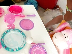 Beauté, Blonde, Brunette brune, Fétiche, Lesbienne, Mamelons, Orgasme, Nénés