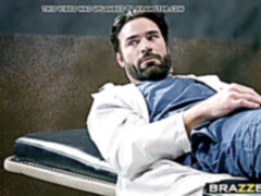 Verga grande, Mamada, Semen en la boca, Médico